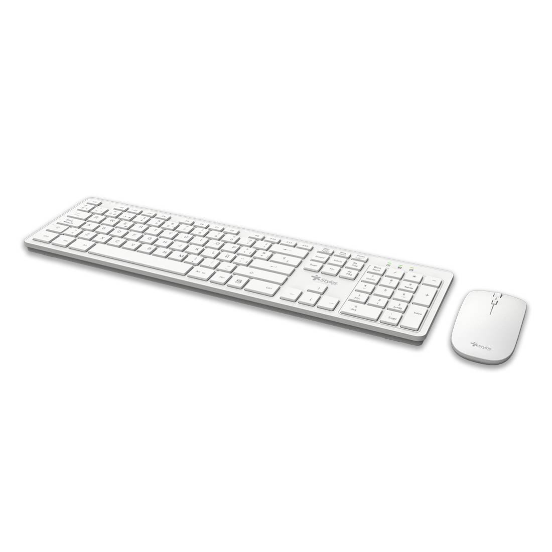 Kits para Teclado y Mouse Stylos STPKTM5W - Vista 3