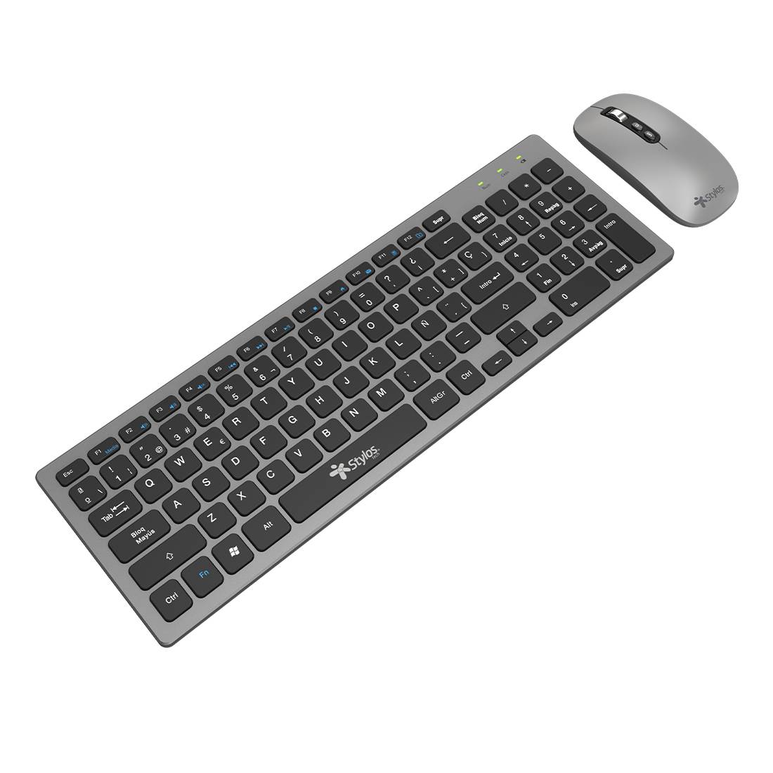 Kits para Teclado y Mouse Stylos STPKTM6G - Vista 2