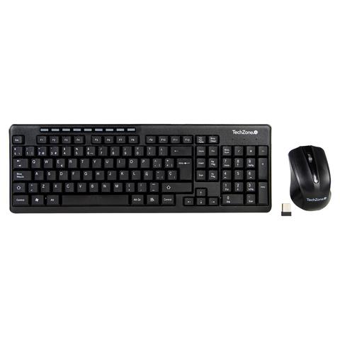 Kit de Teclado y Mouse TECHZONE TZ16COMB01-INA - Vista 2