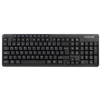 Kit de Teclado y Mouse TECHZONE TZ16COMB01-INA - Vista 3