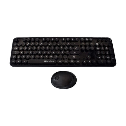 Teclado y Mouse Óptico Inalámbrico TECHZONE TZ19COMB01-INA - Vista 3