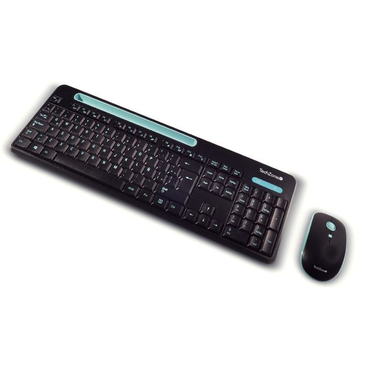 Kit de Teclado y Mouse Inalámbrico TECHZONE TZ20COMB02-INA - Vista 3
