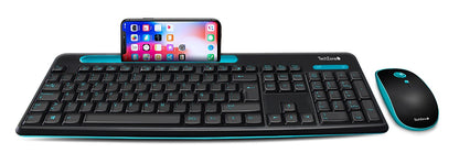 Kit de Teclado y Mouse Inalámbrico TECHZONE TZ20COMB02-INA - Vista 4