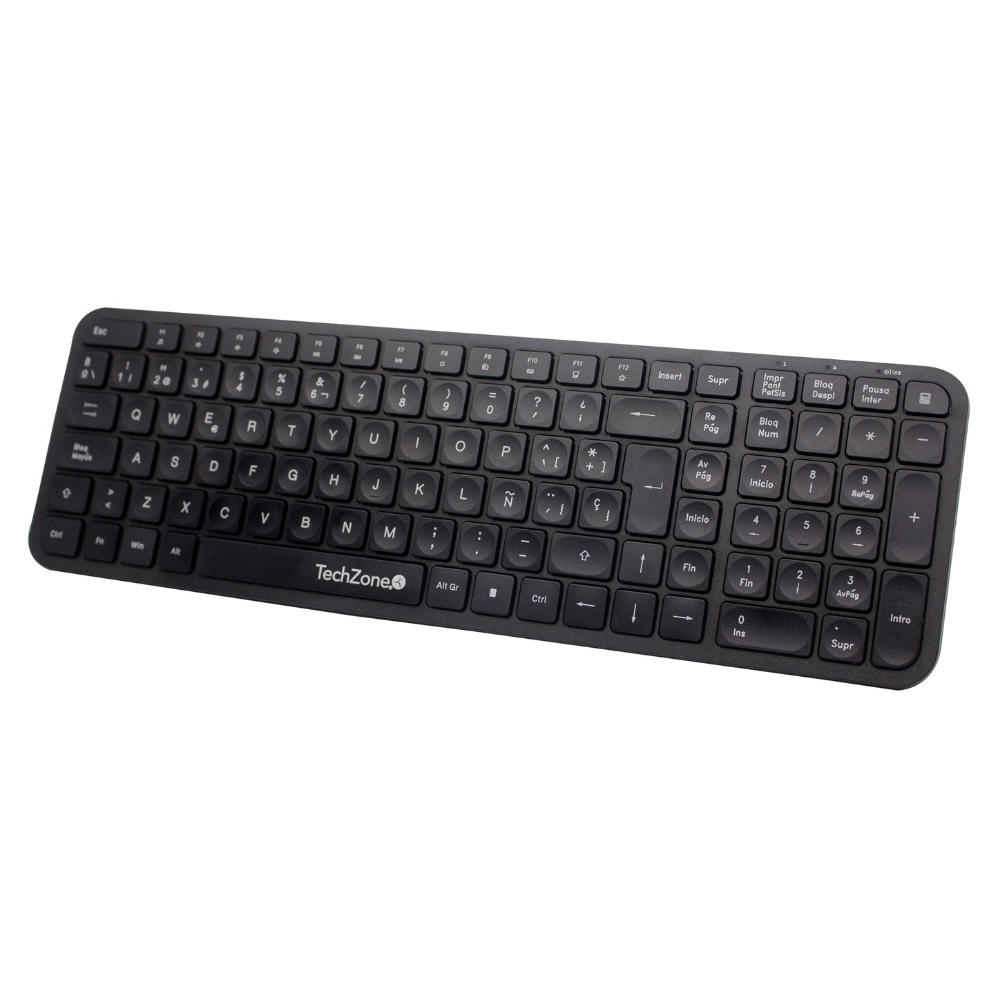 Kit Teclado y Mouse Inalámbrico TECHZONE TZCOMBINA05 - Vista 2