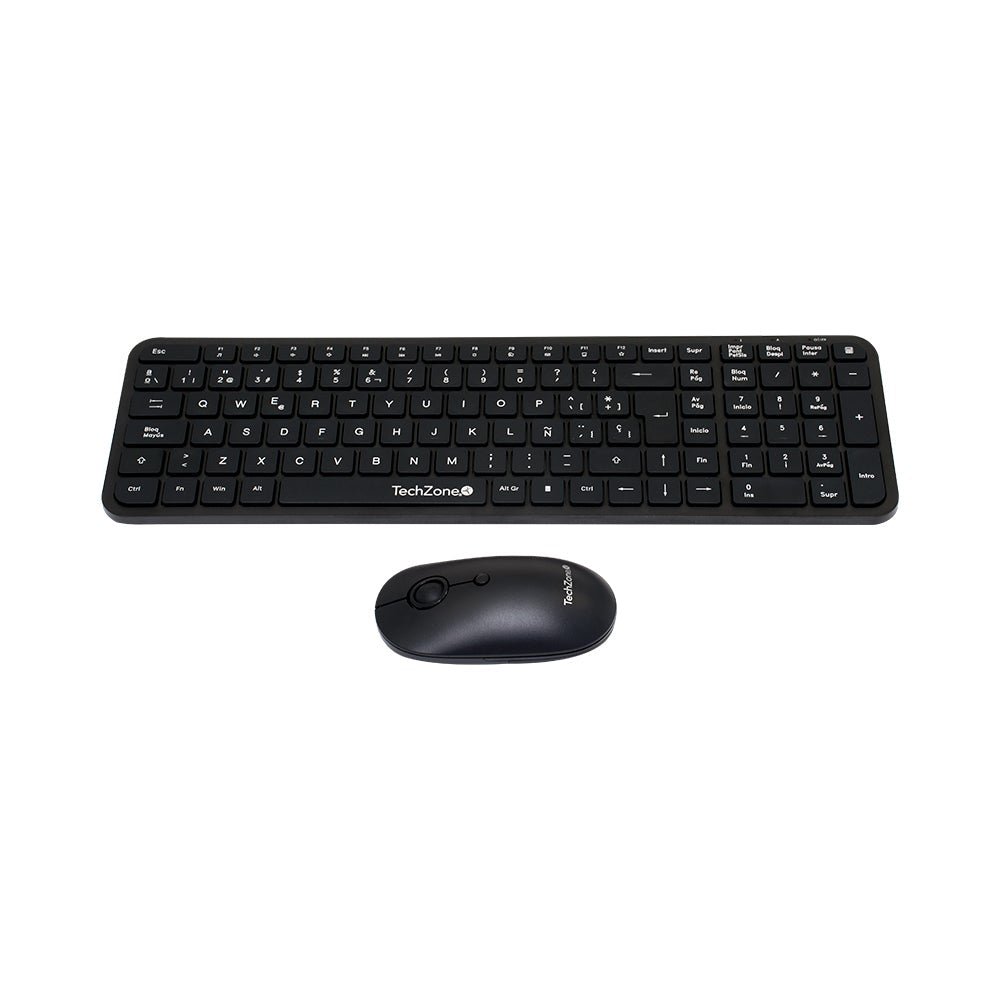 Kit Teclado y Mouse Inalámbrico TECHZONE TZCOMBINA05 - Vista 5