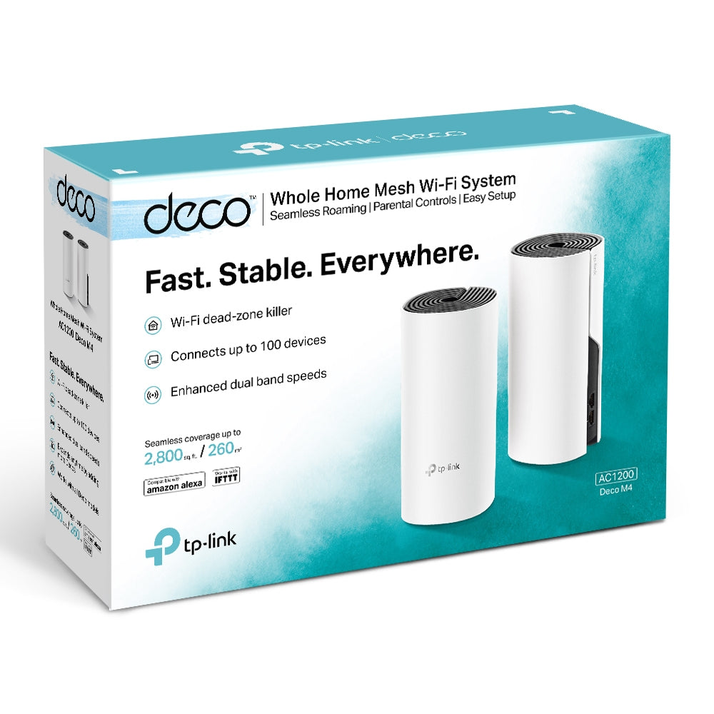Sistema MESH Wifi TP-LINK Deco M4(1-Pack) - Vista 3