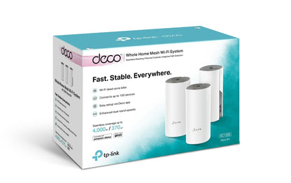 Kit Sistema MESH  TP-LINK Deco E4(3-Pack) - Vista 5