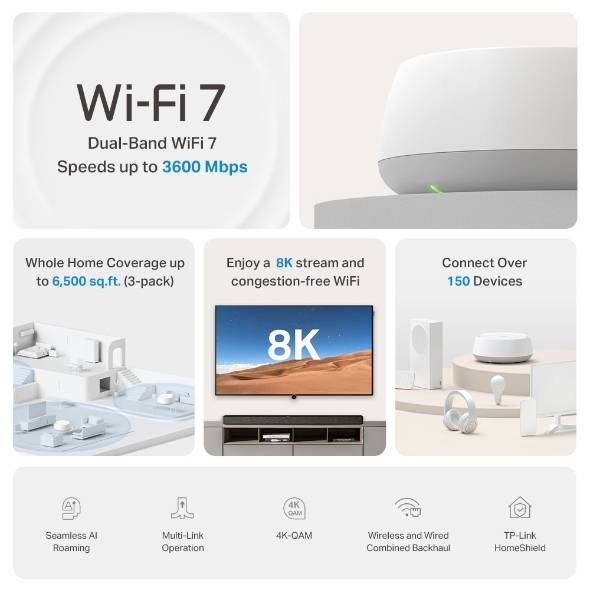 Extensores de Red TP-LINK Deco BE22(3-pack) - Vista 2