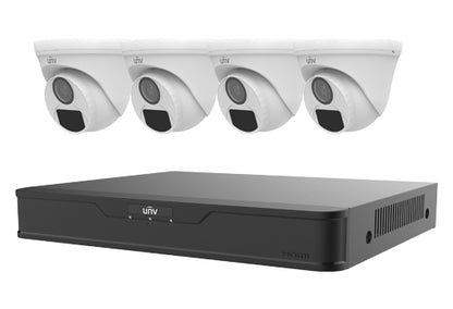 Kit de videovigilancia UNIARCH XVR301-04F/4*UAC-T112-F28 - Vista 2