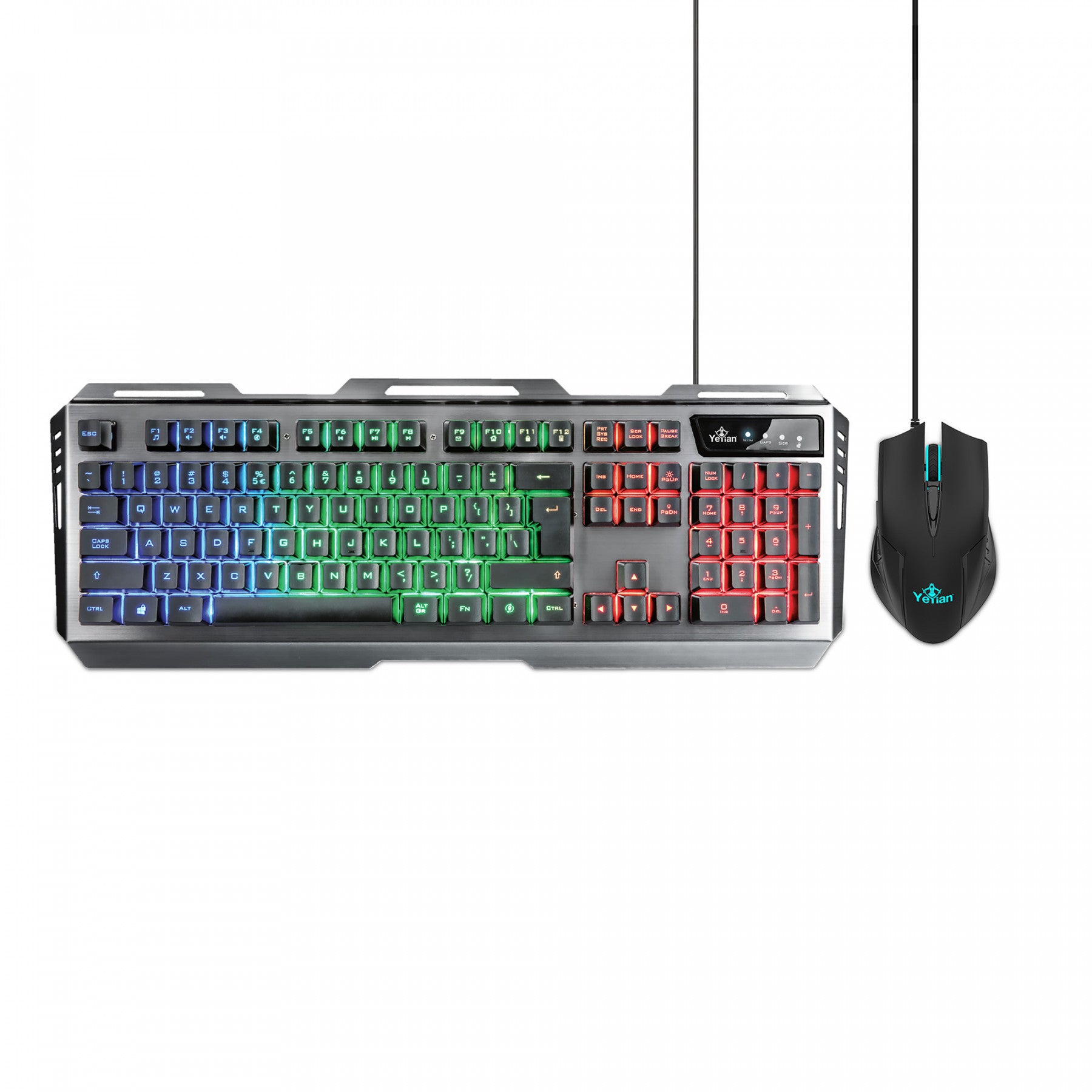 Kit Teclado y Mouse Gaming Yeyian YKP-20706 - Vista 5