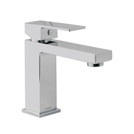 Monomando corto para lavabo, cromo, FOSET KUBO