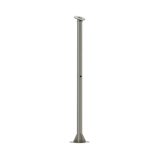 Poste para Cámara ANPR / Compatibilidad con cámara DS-TCG406-E(S),DS-TCG406-E(ER)(2812)/ Altura de 1.5 Metros /  Color Gris