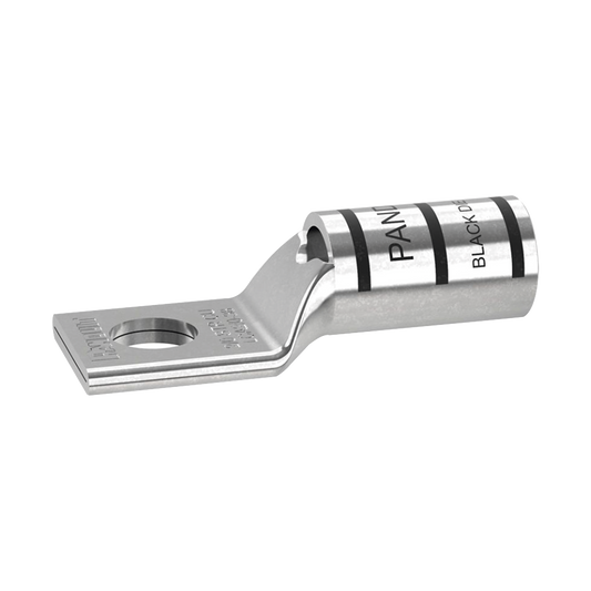 Zapata de compresión LCA2/0-38-X para cal. 2/0 Awg, Barreno para tornillo prisionero de 3/8, 1 Pz
