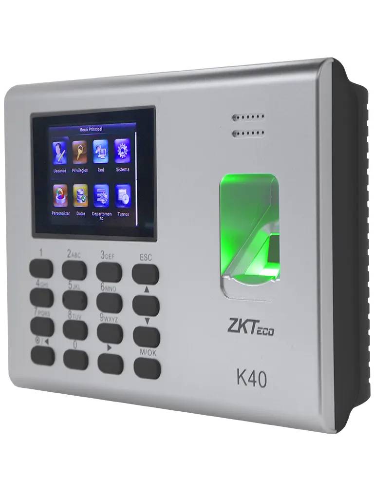 Control de Tiempo y Asistencia ZK TECO ZK -K40 - Vista 3