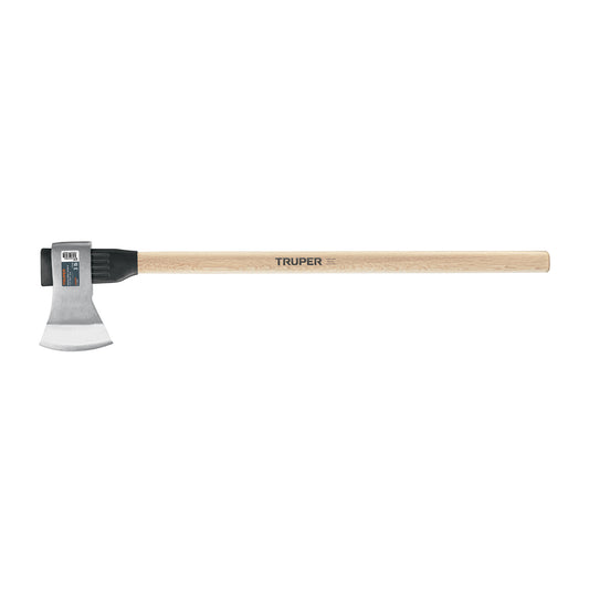 Hacha labor entera 3 lb, mango de madera 36', TRUPER