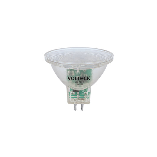 Lámpara trans. de LED 3W MR16 base GU5.3 luz de día, blíster