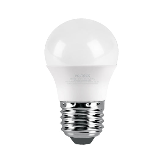 Lámpara LED G45 3 W (equiv. 25 W), luz cálida, caja, Volteck