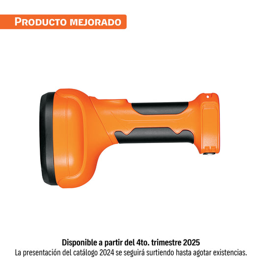 Linterna plástica 1 LED 150 lm recargable, Truper