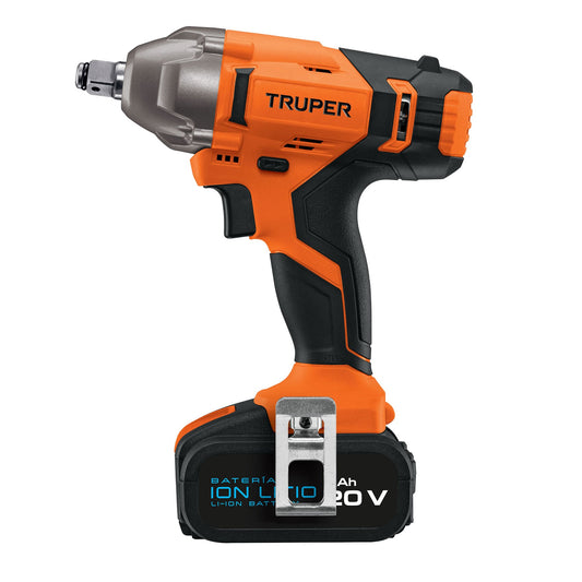 Llave de impacto 1/2', 20V, 133 lb/ft, 1 batería 4Ah, PRO