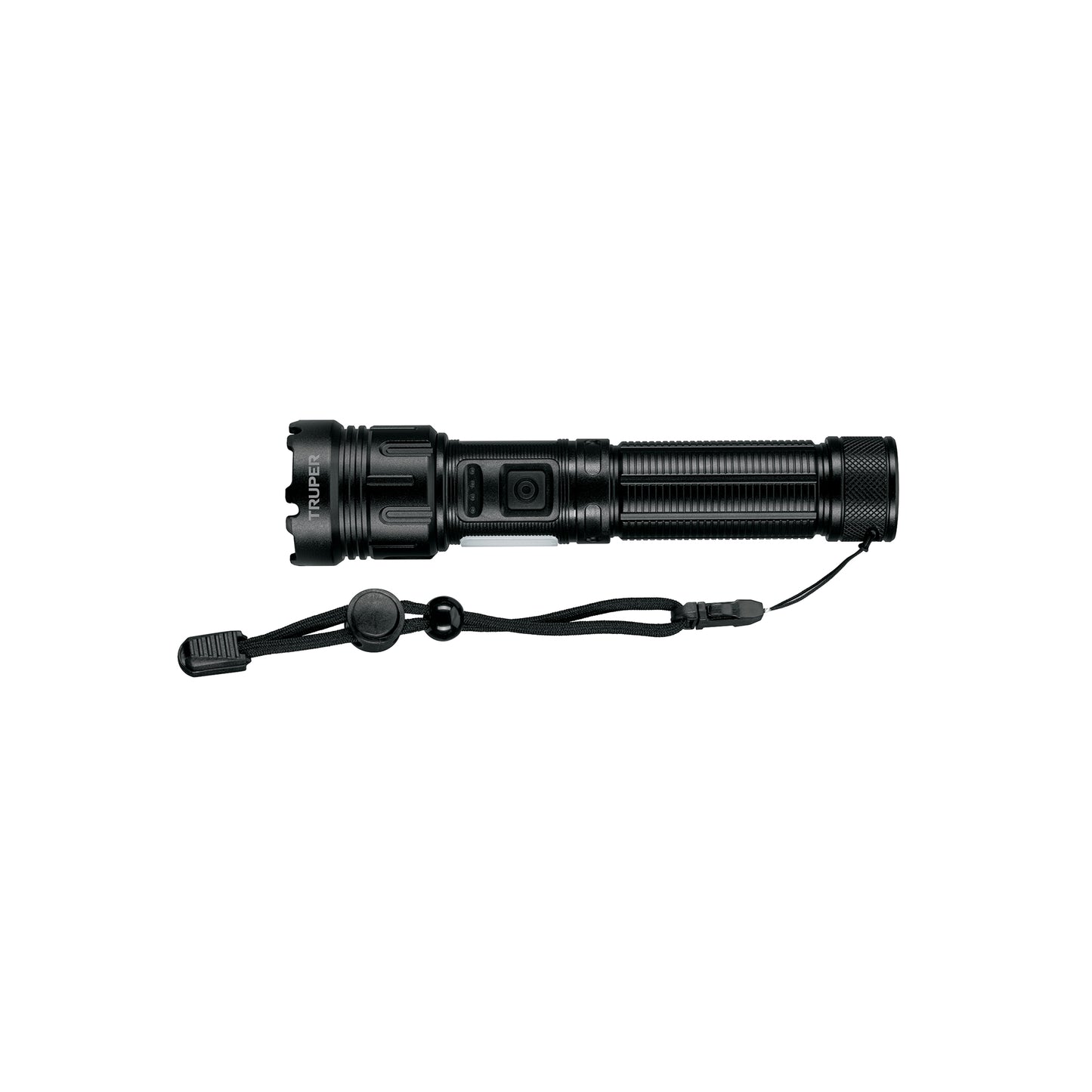 Linterna LED recargable c/luz de emergencia, 410 lm, Truper