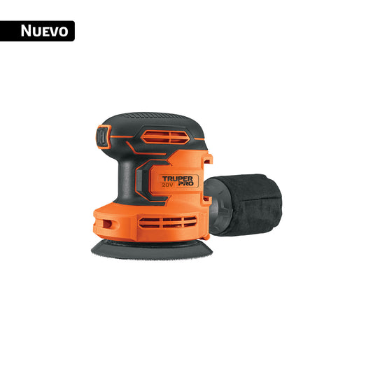 Lijadora roto-orbital 5', 20V, sin accesorios, PRO