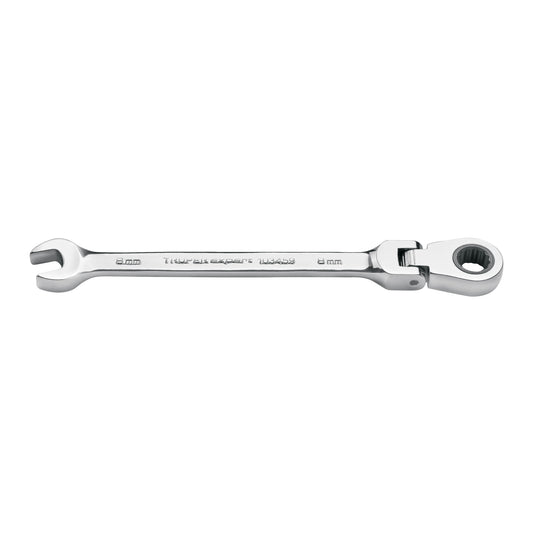 Llave combinada con matraca 8 mm flexible, Expert