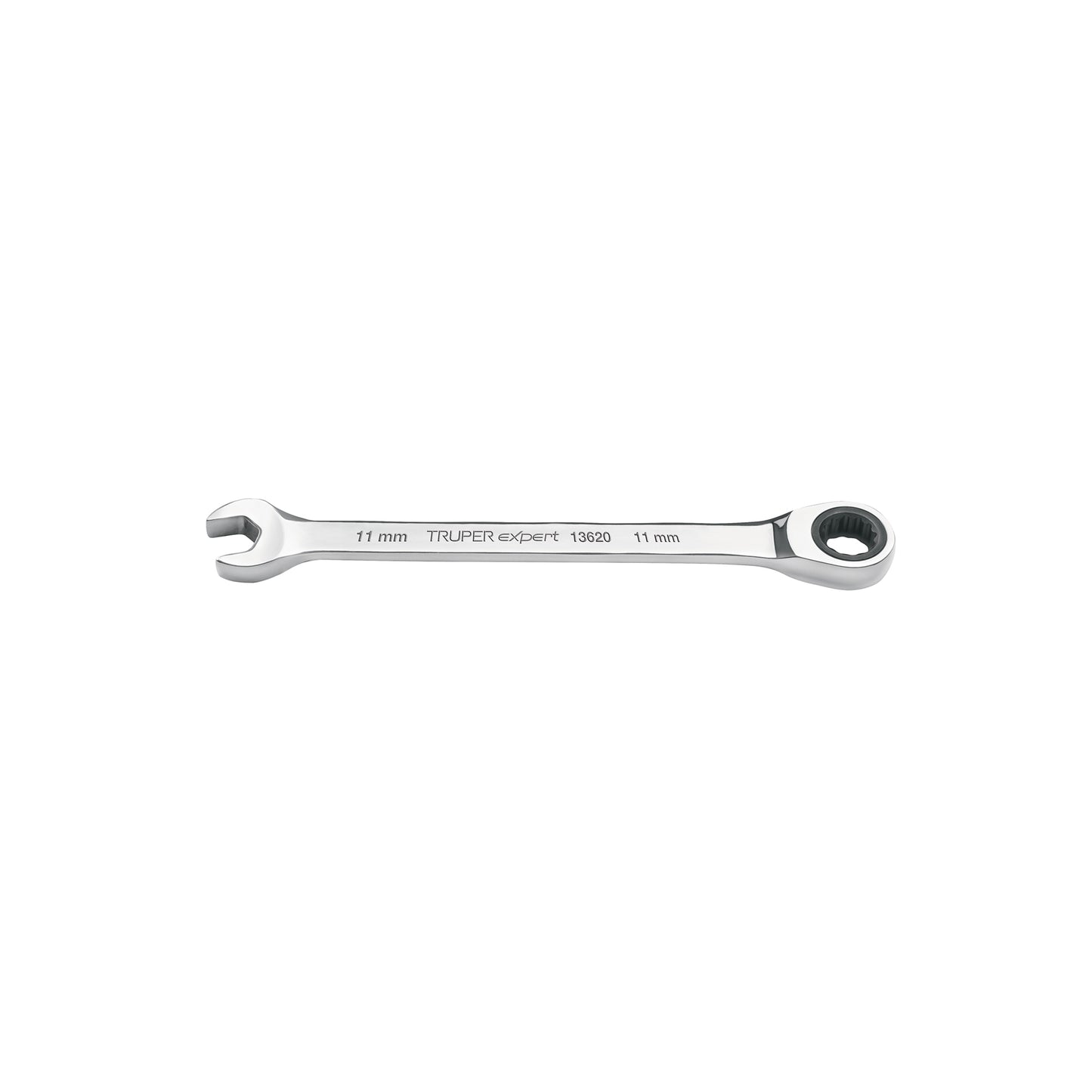 Llave combinada con matraca 11mm x 160 mm largo, Expert