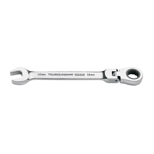 Llave combinada con matraca 14 mm flexible, Expert