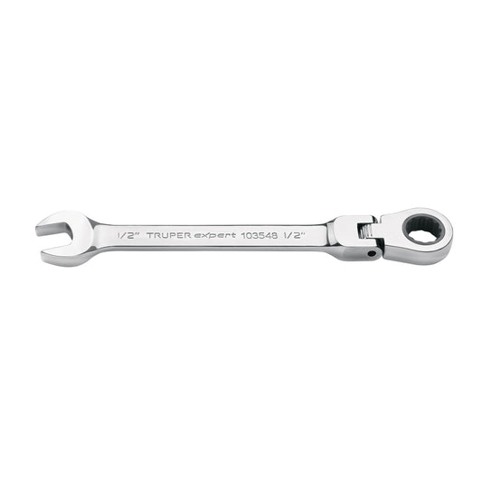 Llave combinada con matraca 1/2' flexible, Expert