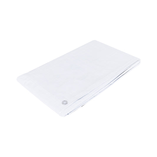 Lona de polietileno 3 x 5 m, blanca, 110 g/m2, PRETUL