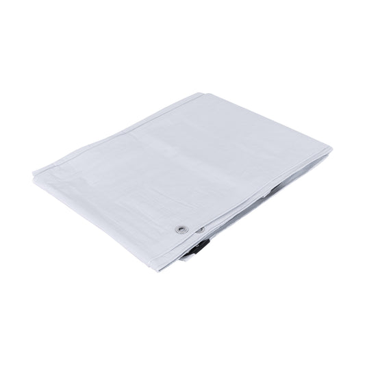 Lona de polietileno 3 x 6 m, blanca, 110 g/m2, PRETUL