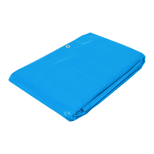 Lona de polietileno 6 x 12 m, azul, 110 g/m2, PRETUL