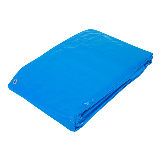 Lona de polietileno 7 x 10 m, azul, 110 g/m2, PRETUL