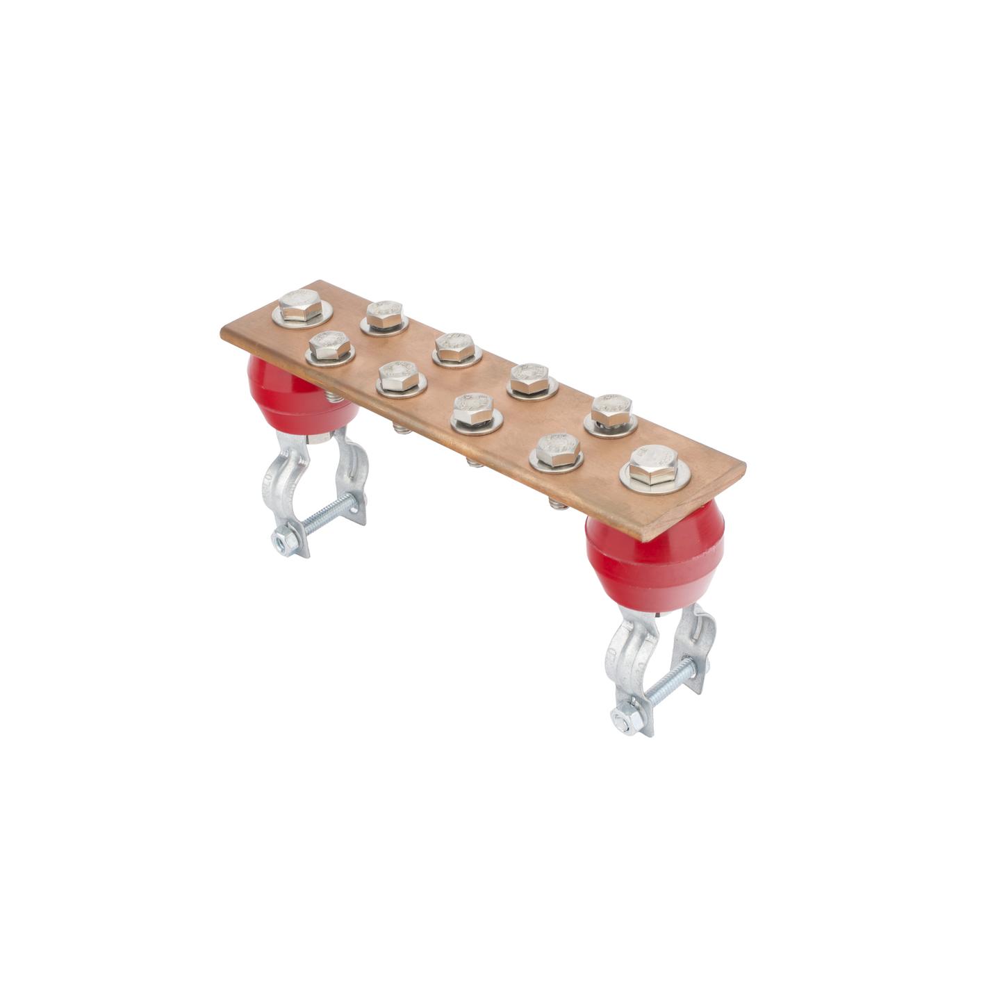 Barra Uni�n Torre 1000A / Cobre 100% / Compatible STZ30-45 / Aisladores Rojos / EIA-TIA-BICSI / TMGB-TGB