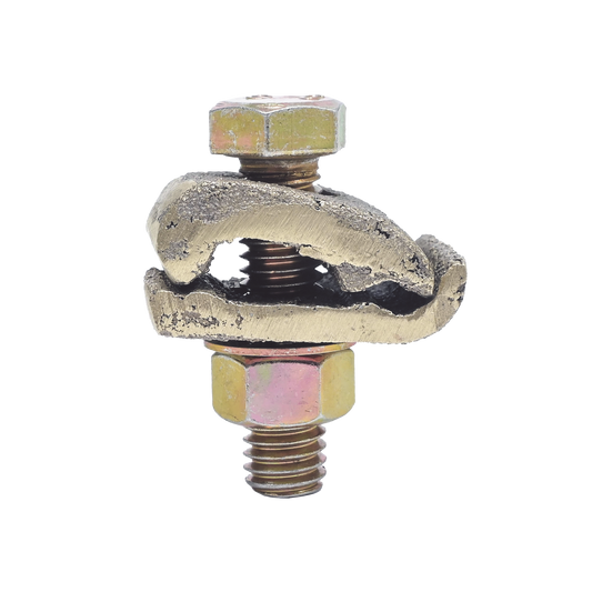 Conector Cable a Superficie Plana / Bronce 100% / Cable 4-2/0 AWG / Sin Soldadura Exot�rmica / 2.5x3.5 cm (1x1.4 in)