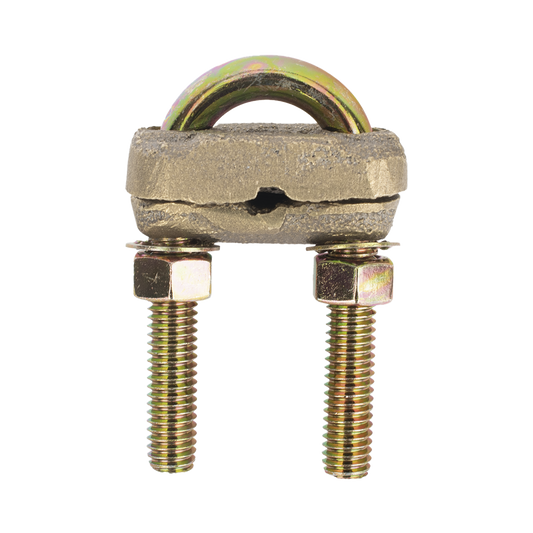 Conector Varilla-Cable Tipo Perro / Bronce 100% / Varilla 5/8 in / Cable 4-2/0 AWG / Sin Soldadura