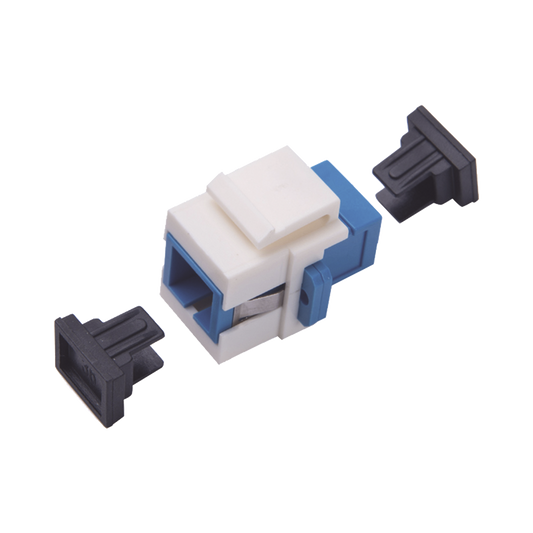 Acoplador Keystone de Fibra �ptica Monomodo SC/PC Simplex a SC/PC Simplex