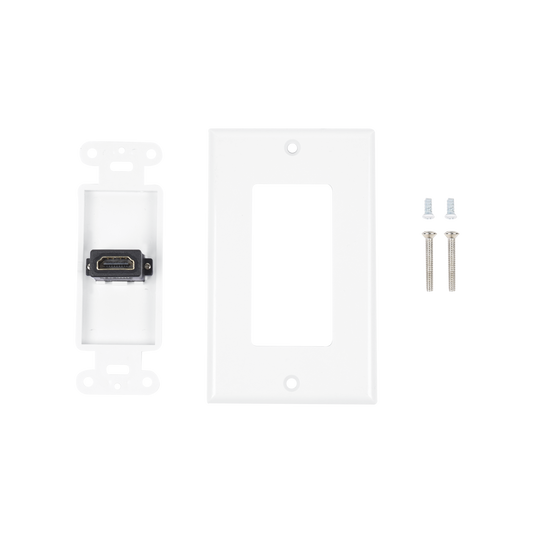 Placa de Pared 1 Puerto HDMI Hembra a Hembra