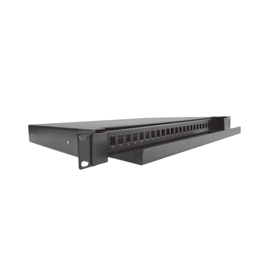Distribuidor de Fibra �ptica Deslizable, Vac�o, 19 Pulgadas (48.26 cm), Acepta 24 Adaptadores LC Duplex o LC Simplex o 24 SC Simplex, 1U