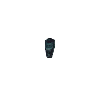 Bota Pl�stica para Protecci�n de Plug RJ45, Color Negro