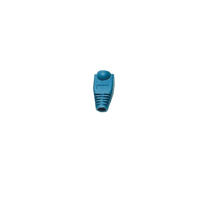 Bota Pl�stica para Protecci�n de Plug RJ45, Color Azul