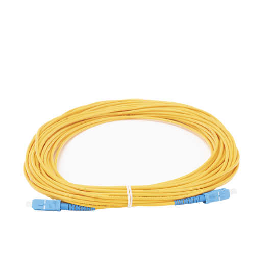 Jumper de Fibra �ptica Monomodo SC/UPC-SC/UPC Simplex de 10 Metros (32.81 Pies), 3mm