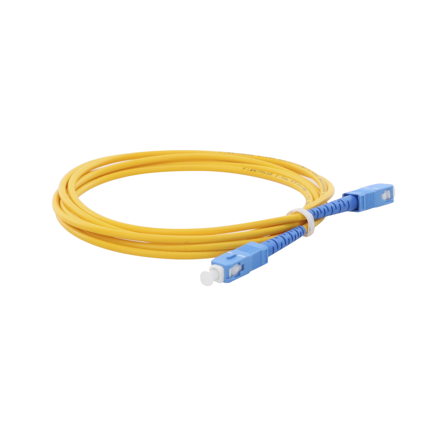 Jumper de Fibra �ptica Monomodo SC/UPC-SC/UPC Simplex de 2 Metros (6.56 Pies), 3mm