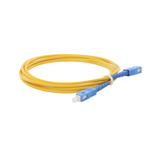 Jumper de Fibra �ptica Monomodo SC/UPC-SC/UPC Simplex de 2 Metros (6.56 Pies), 3mm