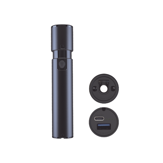 Localizador Visual de Fallos (VFL) / Para Conectores SC, FC, ST / Hasta 8-10 km de Distancia / Recargable por Puerto USB