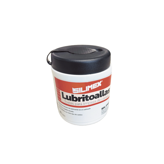 Lubritoallas para Cables / Elimina el Exceso de Lubricante en Jalado por Tuber�as / Toallitas H�medas con Doble Textura / Limpieza R�pida y Segura / Compatibles con Todo Tipo de Cableado / Presentaci�n de 30 Piezas