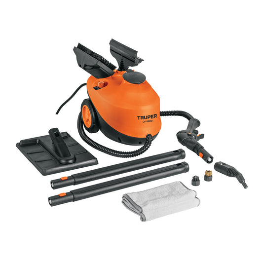 Limpiador a vapor, 1800W, Truper