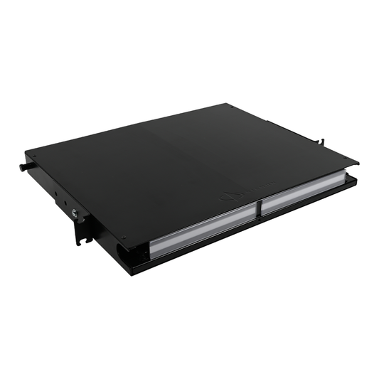 Distribuidor de Fibra �ptica de Alta Densidad LigthVerse *Plus* Para Rack de 19 Pulgadas, Acepta 4 Placas Plug and Play, Hasta 96 Fibras, 1 UR