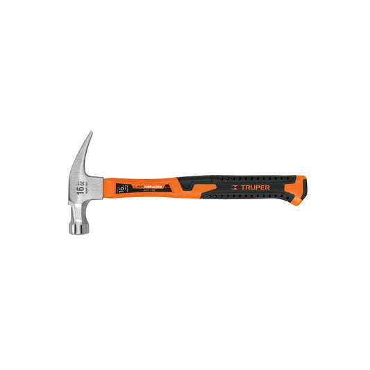 Martillo 16 oz uña recta, mango fibra de vidrio, Truper