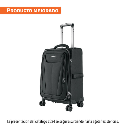 Maleta de cabina ligera negra 49 L, Truper